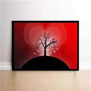 تابلو هنری درخت عشق کد 188