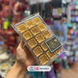 نان تارت شیرین طرح مربع فلوت 30 عددی