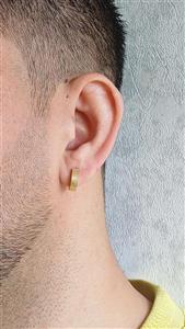 گوشواره مردانه کلیپسی طلایی cl-7