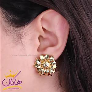 گوشواره زنانه استیل گل آفتابگردان sp 11242