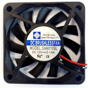 فن 6 در 6 (DVR) 12 ولت 0.14 آمپر