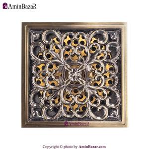 کفشور 10 * 10 سانتی متر برنجی طلایی مات سیتکو کد 03