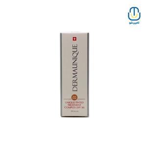 کرم مغذی و آبرسان dark beige با spf30 درمایونیک حجم 30 میل