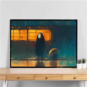 تابلو روح سیاه (No-Face) از انیمه شهر اشباح کد 516