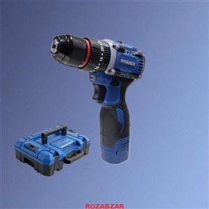 دریل شارژی چکشی دو باطری موتور براشلس ویوارکس مدل VR1608-BLX