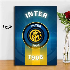 تابلو طرح باشگاه اینتر میلان کد SKU-16493