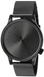 KOMONO Unisex KOM-W2352 Winston Royale Series Analog Display Japanese Quartz Black Watch