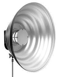 بیوتی دیش فلزی موج دار (منحنی) سایز 60cm همراه گرید و صفحه ملایم کننده