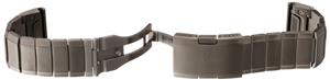 Garmin 010-12496-06 Fenix 5 Quick fit 22 Watch Band - Slate Grey Stainless Steel 