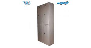 کمد فلزی پرسنلی 4 درب رنگ چکشی کد77