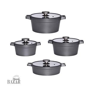 سرویس قابلمه 8 پارچه مدل دیاموند یونیک کد 8504