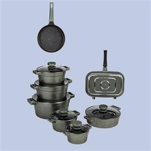 سرویس قابلمه 15 پارچه کیهانی مدل دیاموند یونیک کد 8529