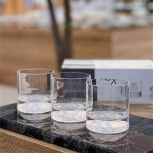 نیم لیوان کریستال پاشاباغچه مدل کلاب آیس شفاف کد 64039