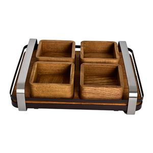 اردو خوری چهار خانه چوبی بی وی کی کد 452204 مدل مجستیک 