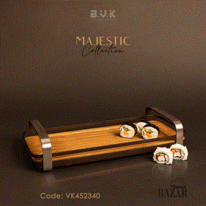 دیس سرو مستطیل کوچک بی وی کی کد 452340 مدل مجستیک