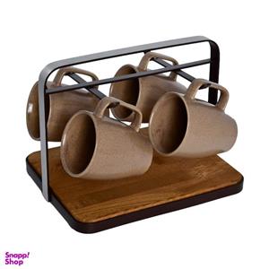 استند لیوان چهار عددی بی وی کی کد 452611 مدل مجستیک