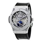 Hublot Classic Fusion Aerofusion Moonphase Sapphire Dial Titanium Mens Watch 517.NX.0170.LR