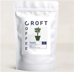 دانه قهوه 80 درصد عربیکا 20 درصد ربوستا (پاچیرا - Pachira) برند croft coffee حجم 1 کیلویی