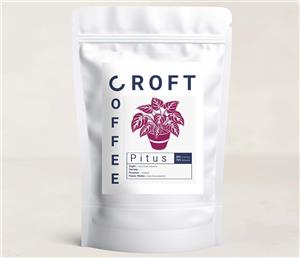 دانه قهوه 30 درصد عربیکا 70 درصد ربوستا (پیتوس - Pitus) برند croft coffee حجم 1 کیلویی
