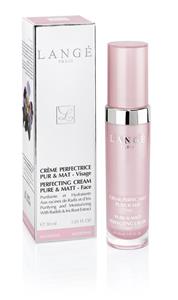 کرم آبرسان و مات کننده لانژه مدل Perfecting Cream Pure & Matte مناسب پوست چرب و مختلط حجم 50 میل