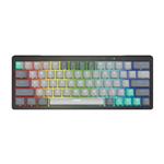 کیبورد بی‌سیم گیمینگ فنتک مدل ATOM PRO63 MK912 Blue Switch