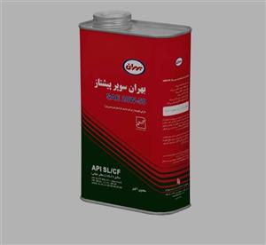 روغن موتور SL/CF 20W50 بهران مدل سوپر پیشتاز 1لیتر