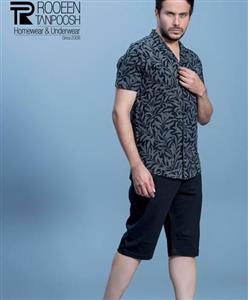 ست تیشرت و شلوارک مردانه رویین کد 1205