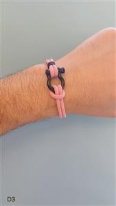 دستبند طنابی مردانه کد 654