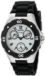 Invicta Women's 0733 Angel Collection Black Polyurethane Watch