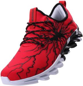 BRONAX Men's Stylish Graffiti Personality Sneakers