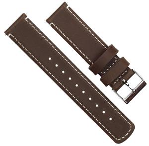 قاب آویز گوشواره برنجی مستطیل 16*23 mm Barton Quick Release - Top Grain Leather Watch Band Strap - Choice of Width - 16mm, 18mm, 19mm, 20mm, 21mm, 22mm, 23mm, or 24mm