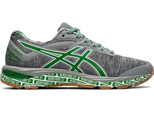 کتانی رانینگ زنانه آسیکس Asics Gel-Cumulus 20 2E Wide Black White