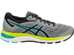 کتانی رانینگ زنانه آسیکس Asics Gel-Cumulus 20 2E Wide Black White