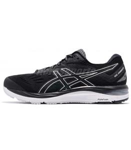 کتانی رانینگ زنانه آسیکس Asics Gel-Cumulus 20 2E Wide Black White