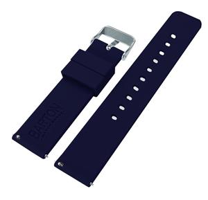 Barton Silicone Watch Bands Quick Release Straps Choose Color Width 16mm 18mm 20mm 22mm 24mm Soft Rubber 