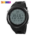 Men's Green Double Time Digital Sport Watch Green Military Army Large Face Dial LED Outdoor Athletic Marathon Electronic Thin Wrist Watches Waterproof Fashion Casual Tactical Stopwatch