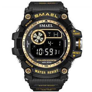 KXAITO Men's Watches Sports Outdoor Waterproof Military Wrist Watch Date Multi Function Tactics LED Alarm Stopwatch