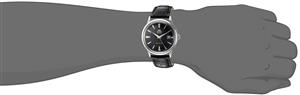 Orient '2nd Gen Bambino Version I' Japanese Automatic Stainless Steel and Leather Dress Watch 