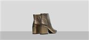 Kenneth Cole New York Women's Reeve 2 Block Heel Bootie with Metal Welt Ankle