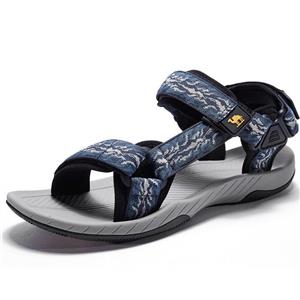 CAMELSPORTS Mens Athletic Sandals Comfortable Summer Strap Open-Toe Sandals Lightweight Outdoor Beach Sport Sandals for Hiking Walking