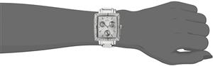 Invicta Women's 5377 Square Angel Diamond Stainless Steel Chronograph Watch 