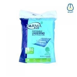 زیرانداز بیمار و نوزاد درماپد سایز 90*60 بسته 5 عددی