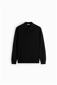 پولوشرت آستین‌بلند مردانه کد 52