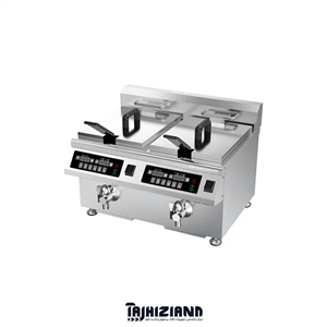 سرخ کن دیجیتال دو لگن 2*6  لیتری استار