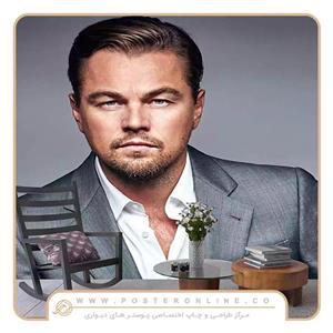پوستر دیواری سلبریتی طرح لئوناردو دیکاپریو کد x-14152