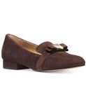 Michael Michael Kors Womens Caroline Loafer Leather Almond Toe Loafers