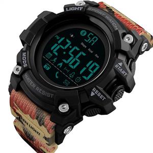 Mens Military Watch Waterproof Digital Sports Pedometer Calorie Outdoor Electronic Bluetooth Smart Watch 