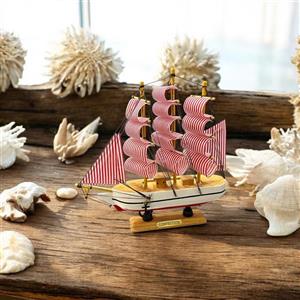 ماکت کشتی دکوری چوبی 24سانتیمتری کد 2003