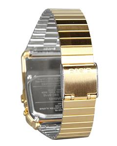 ساعت کاسیو مردانه ، زیرمجموعه Standard کد DBC-611G-1D Casio DBC611G-1D Men's Gold Tone 25 Memory Calculator Databank Watch 
