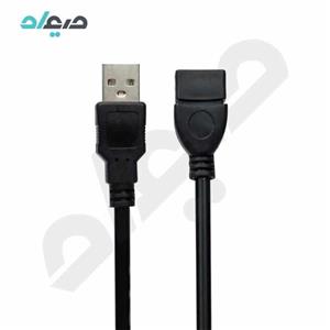 کابل افزایش طول USB2.0 برند MW-NET طول 30 سانتی‌متر 